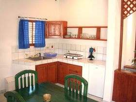 Apart Hotel El Carite Cottage Bungalow Kitchen